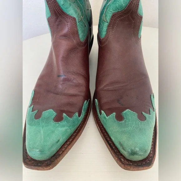 Womens Old West Cowboy Boots | Size 8 - Picture 3 of 8
